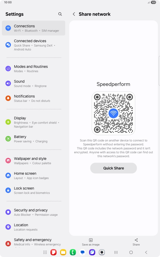 Place the QR code inside the camera frame on the other device to scan the code.