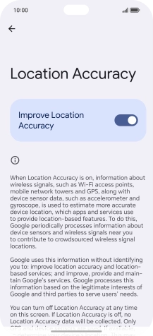 If you press the indicator next to 