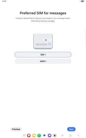 Press the required price plan.