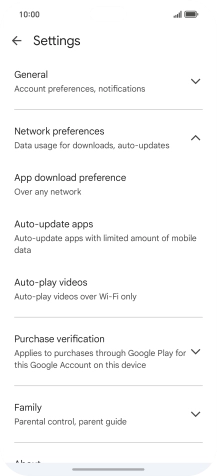 Press Auto-update apps. Press Auto-update apps.
