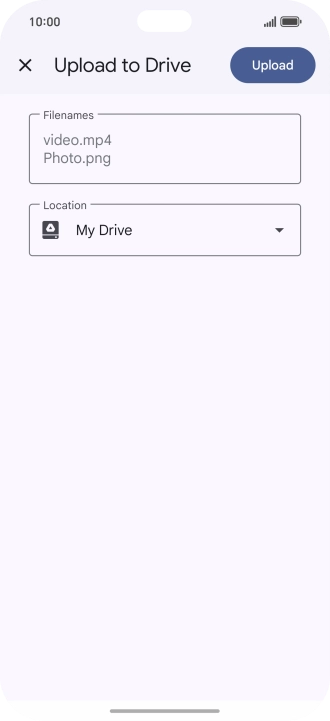 Press the field below Press the field below