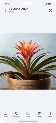 Go to the required picture. Go to the required picture.