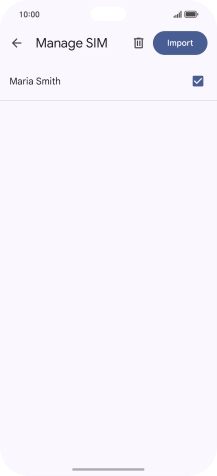 Press the fields next to the required contacts to select them. Press the fields next to the required contacts to select them.