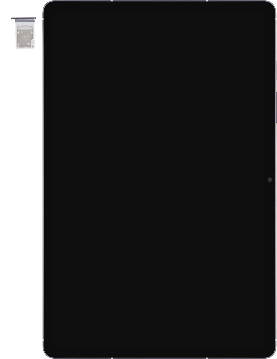 Turn the memory card so the angled corner of the memory card matches the angled corner of the memory card holder and place the card in the holder.