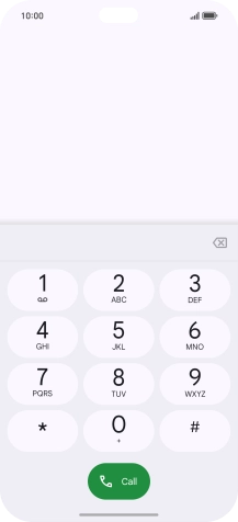 Press and hold number key 1 to call voicemail. Follow the instructions to listen to your messages.
