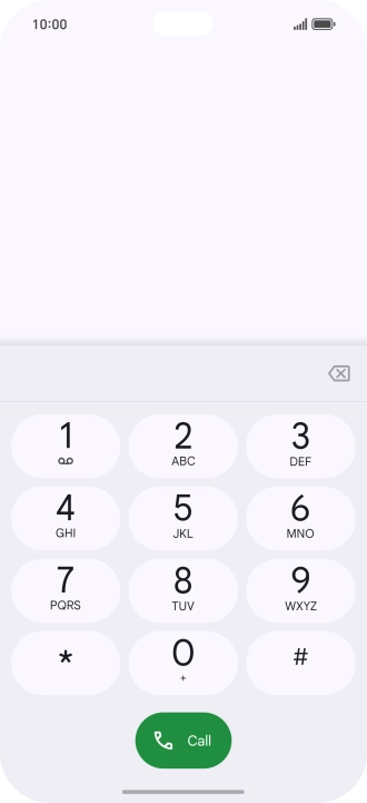 Press and hold number key 1 to call voicemail. Follow the instructions to listen to your messages.