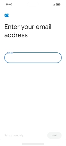 Press the field below 