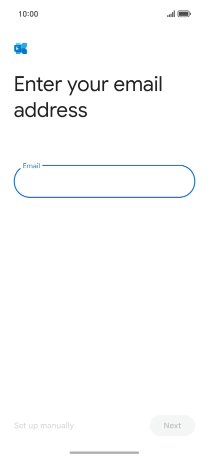 Press the field below 