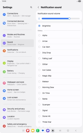 Press the required message tones to hear them.