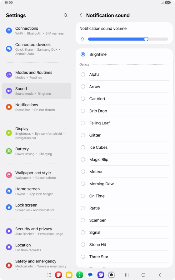 Press the required message tones to hear them.