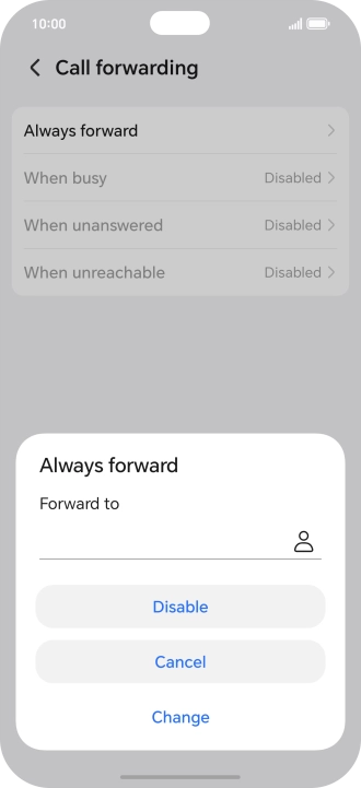 Press Disable. Press Disable.
