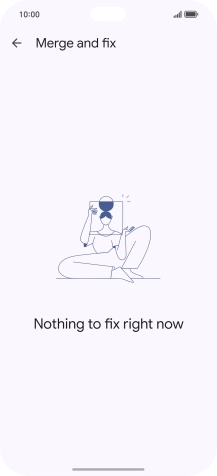 Slide your finger upwards starting from the bottom of the screen to return to the home screen.