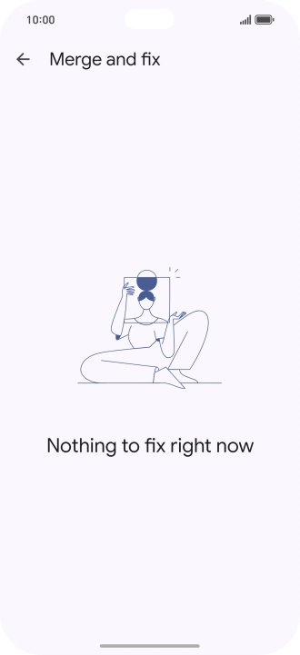 Slide your finger upwards starting from the bottom of the screen to return to the home screen.