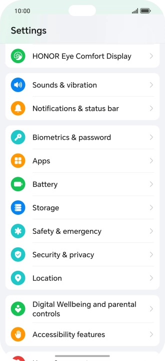 Press Sounds & vibration.