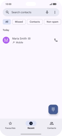 Press and hold the required number. Press and hold the required number.