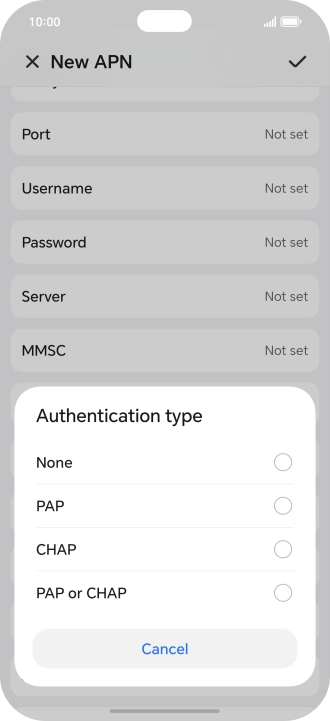 Press None. Press None.