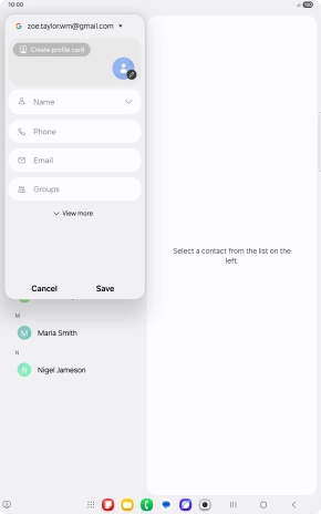 Press Name and key in the required name.