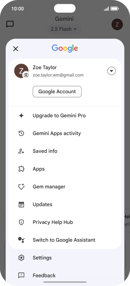 Press Settings. Press Settings.