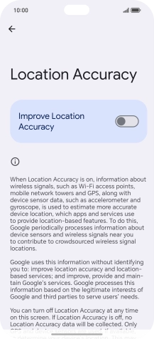 If you press the indicator next to 