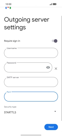 Press the drop down list below 