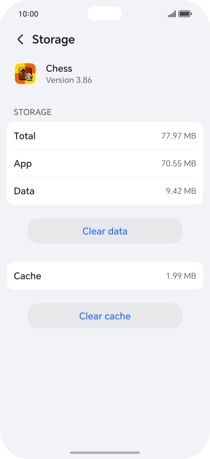 Press Clear cache. Press Clear cache.