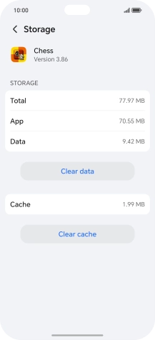 Press Clear cache. Press Clear cache.
