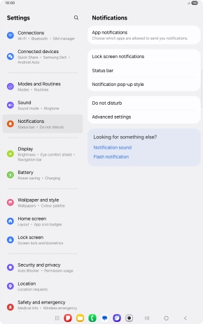 Press Do not disturb.