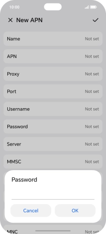Key in wap and press OK. Key in wap and press OK.