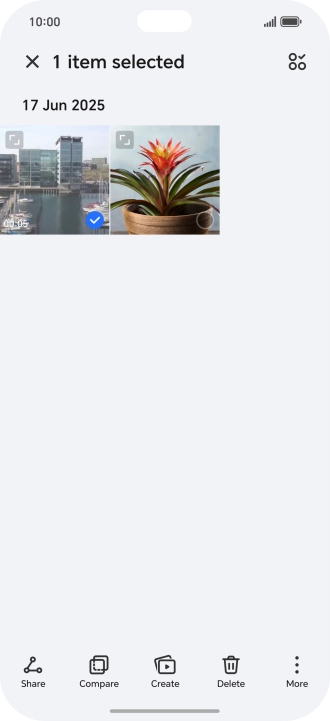Press the select all icon. Press the select all icon.