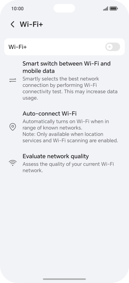 Press the indicator next to Press the indicator next to