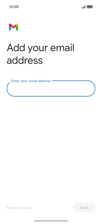 Press the field below 