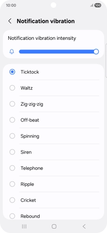 Press the required message tones to hear them.