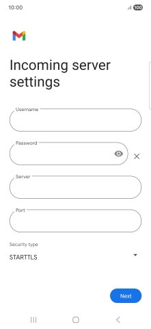 Press the field below 