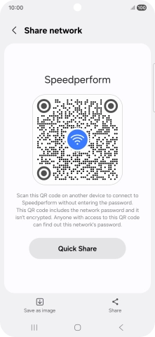 Place the QR code inside the camera frame on the other device to scan the code.