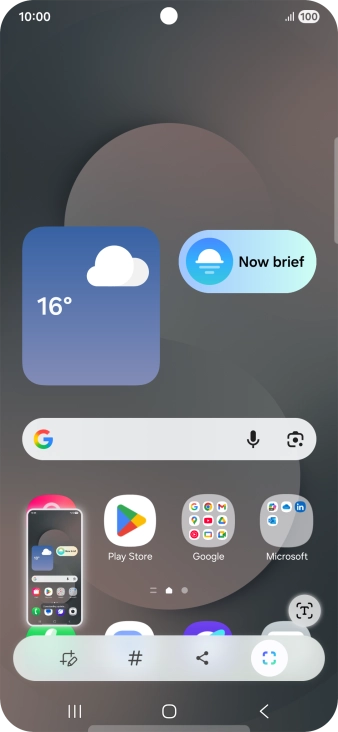 To edit your screenshot, press the screenshot and follow the instructions on the screen to make the required changes.