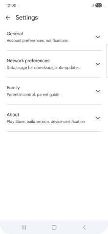 Press Network preferences.