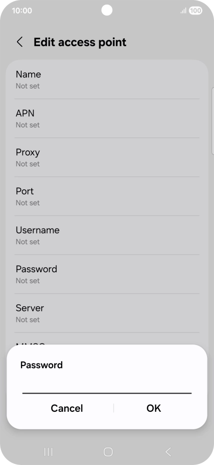 Key in wap and press OK.