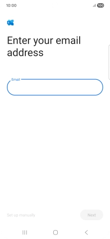 Press the field below 