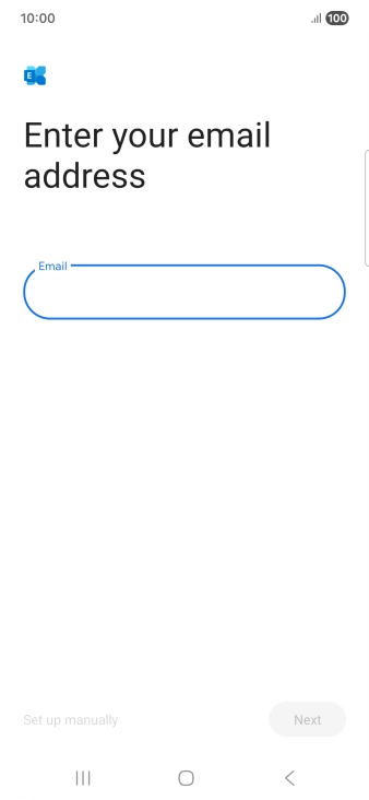 Press the field below 