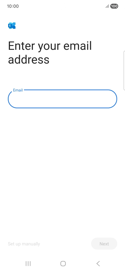 Press the field below 
