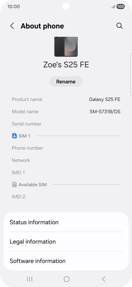 Press Software information.