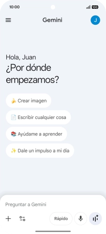 Pulsa el icono de perfil.