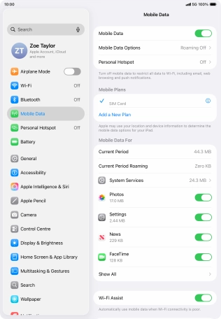 Press the indicator next to Press the indicator next to