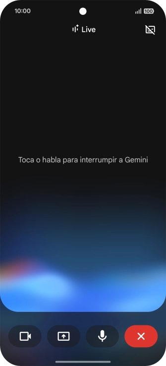 Habla con Gemini del tema que quieras.