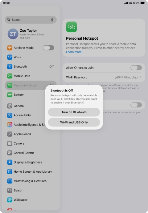 If Wi-Fi is turned on, press Wi-Fi and USB Only. If Wi-Fi is turned on, press Wi-Fi and USB Only.