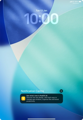 Press the required notification and follow the instructions on the screen to use the selected function. Press the required notification and follow the instructions on the screen to use the selected function.