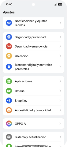 Pulsa Sistema y actualización.