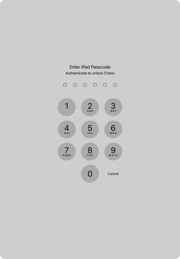 Use the lock code you created. The app is now no longer locked. Use the lock code you created. The app is now no longer locked.