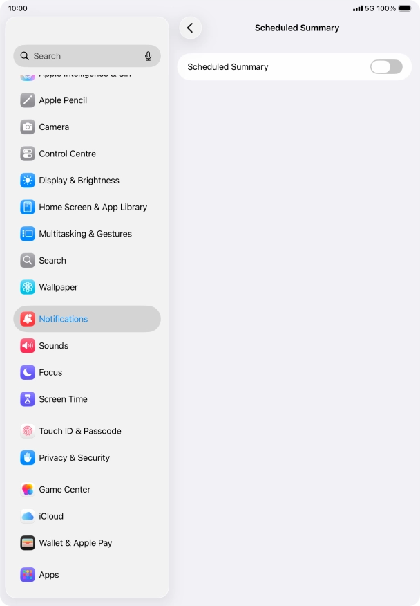 Press the indicator next to Press the indicator next to