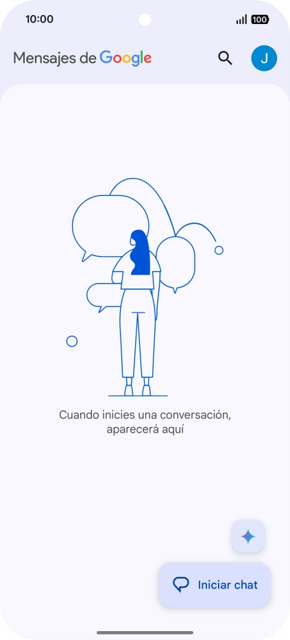 Pulsa el icono de perfil.